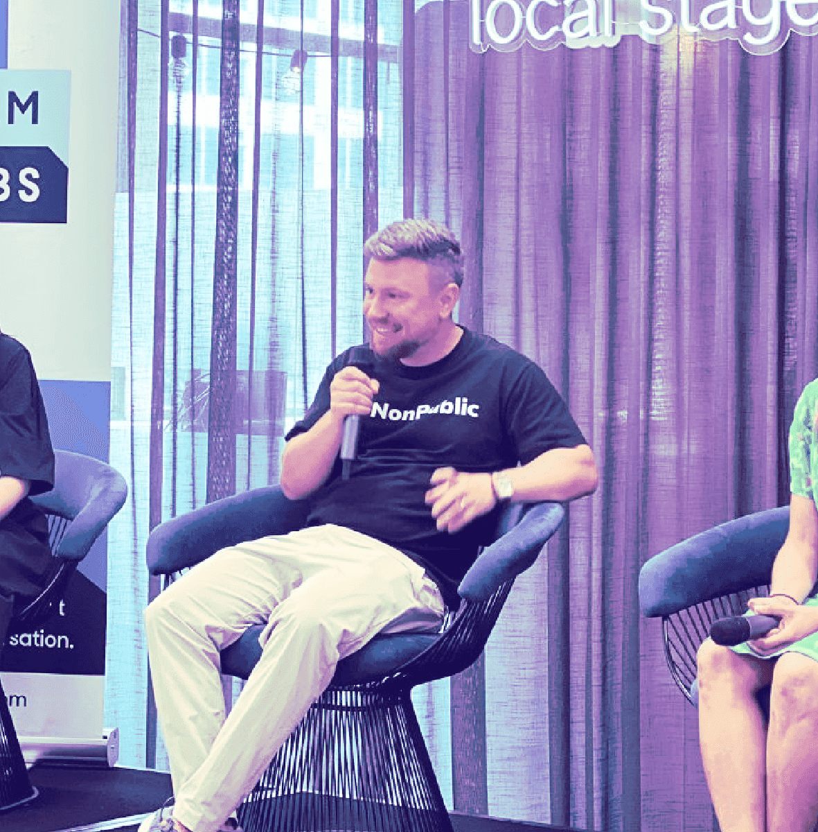 NonPublic founder speaking